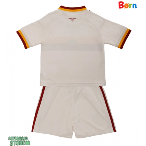 AS Roma Replika Babytøj Udebanesæt Børn 2026-27 Kortærmet (+ Korte bukser)